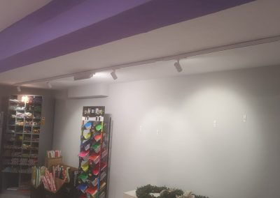 Instalación eléctrica para tienda Folder (papelería) en Oviedo